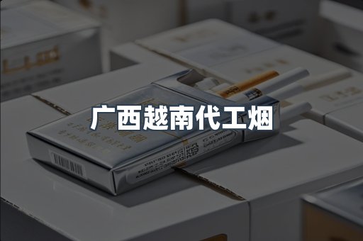 广西越南代工烟